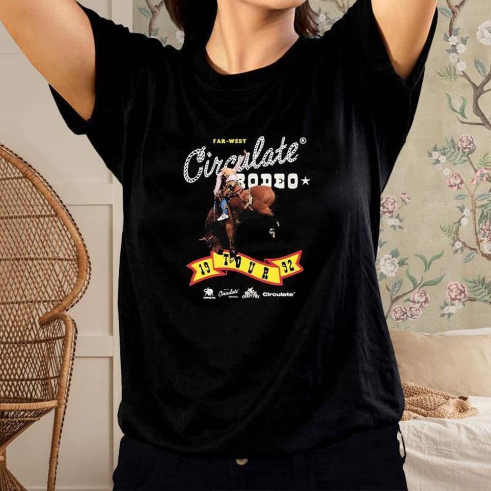 Far West Circulate Rodeo 1992 Tour Tshirt